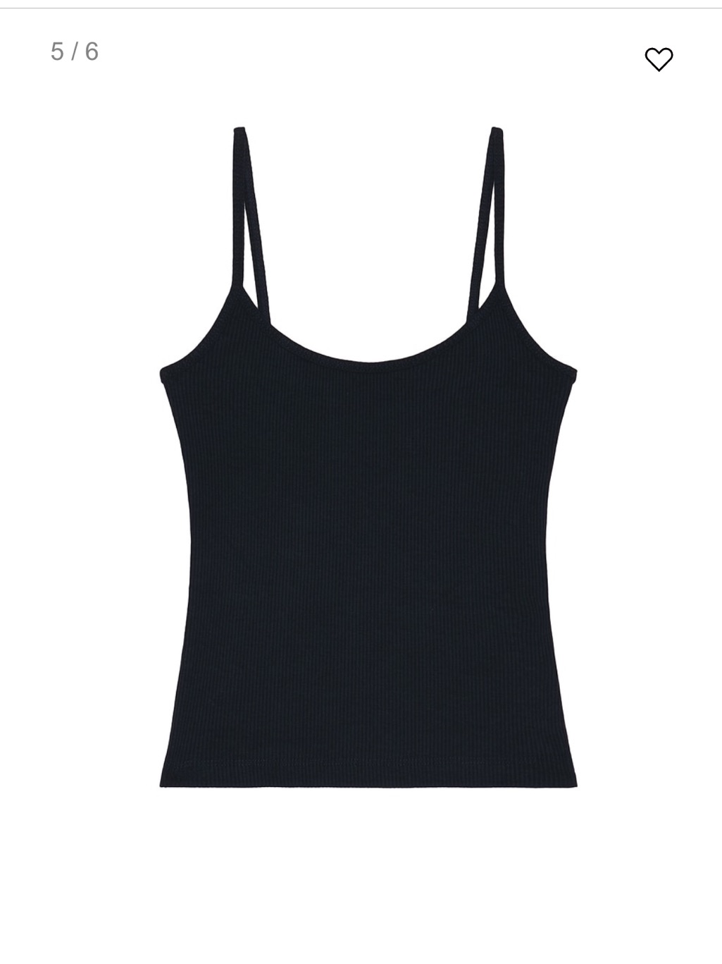 Like New Grlfrnd Essential Cami. Size Medium In Navy